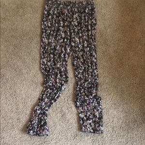 Floral exhilaration soft pants